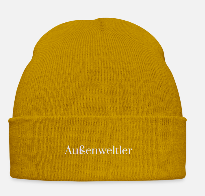 Die Außenweltler Mütze (EDELWERK DYNAMICS) GESTICKT UND NICHT BEDRUCKT