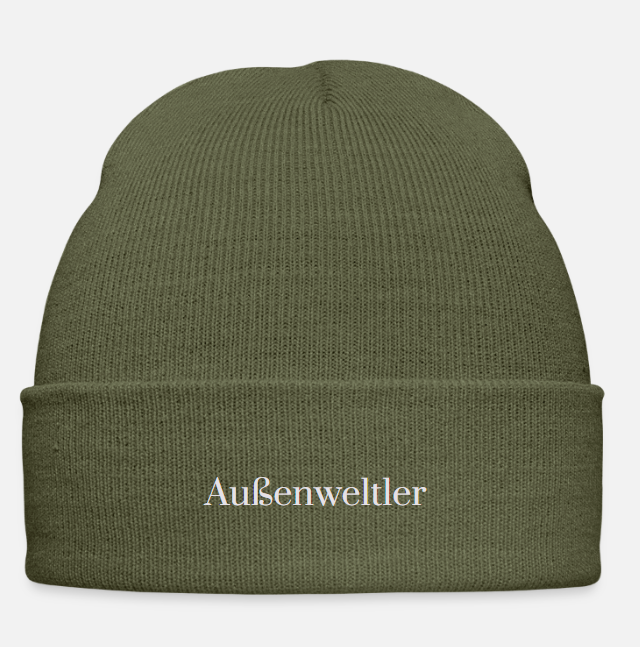 Die Außenweltler Mütze (EDELWERK DYNAMICS) GESTICKT UND NICHT BEDRUCKT