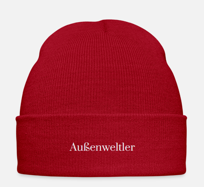 Die Außenweltler Mütze (EDELWERK DYNAMICS) GESTICKT UND NICHT BEDRUCKT