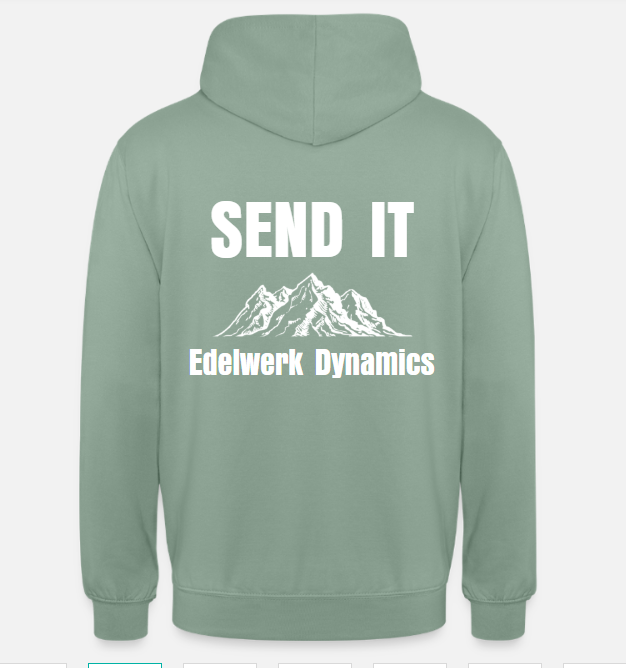 Green Send It Hoodie (EDELWERK DYNAMICS) SPECIAL EDITION